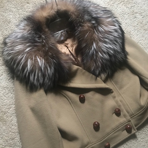 Valentino Jackets & Blazers - Valentino fur collar Jacket